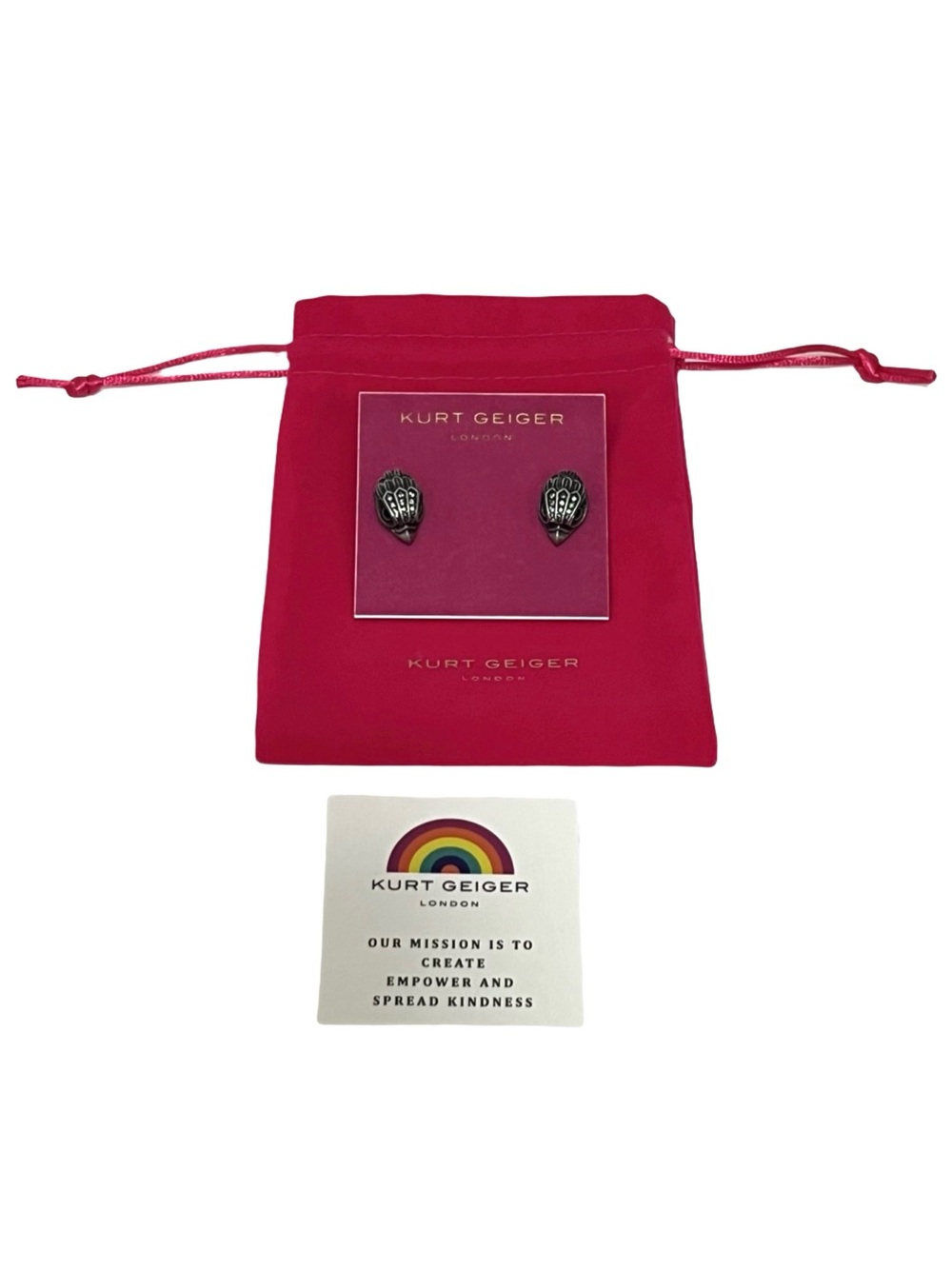 KURT GEIGER LONDON Women’s small eagle stud earrings🔥🔥 - Picture 11 of 11